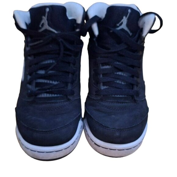 2021 Nike Air Jordan 5 Retro Moonlight Oreo White Black CT4838-011 Mens Size 5.5 main image 6